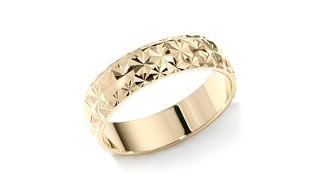 Technibond DiamondCut Band Ring