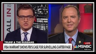 Rep. Schiff on MSNBC: House Republicans Lied About FISA Application