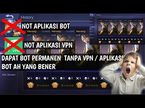 DAPAT BOT PERMANEN TANPA VPN / CHEAT - MOBILE LEGEND INDONESIA