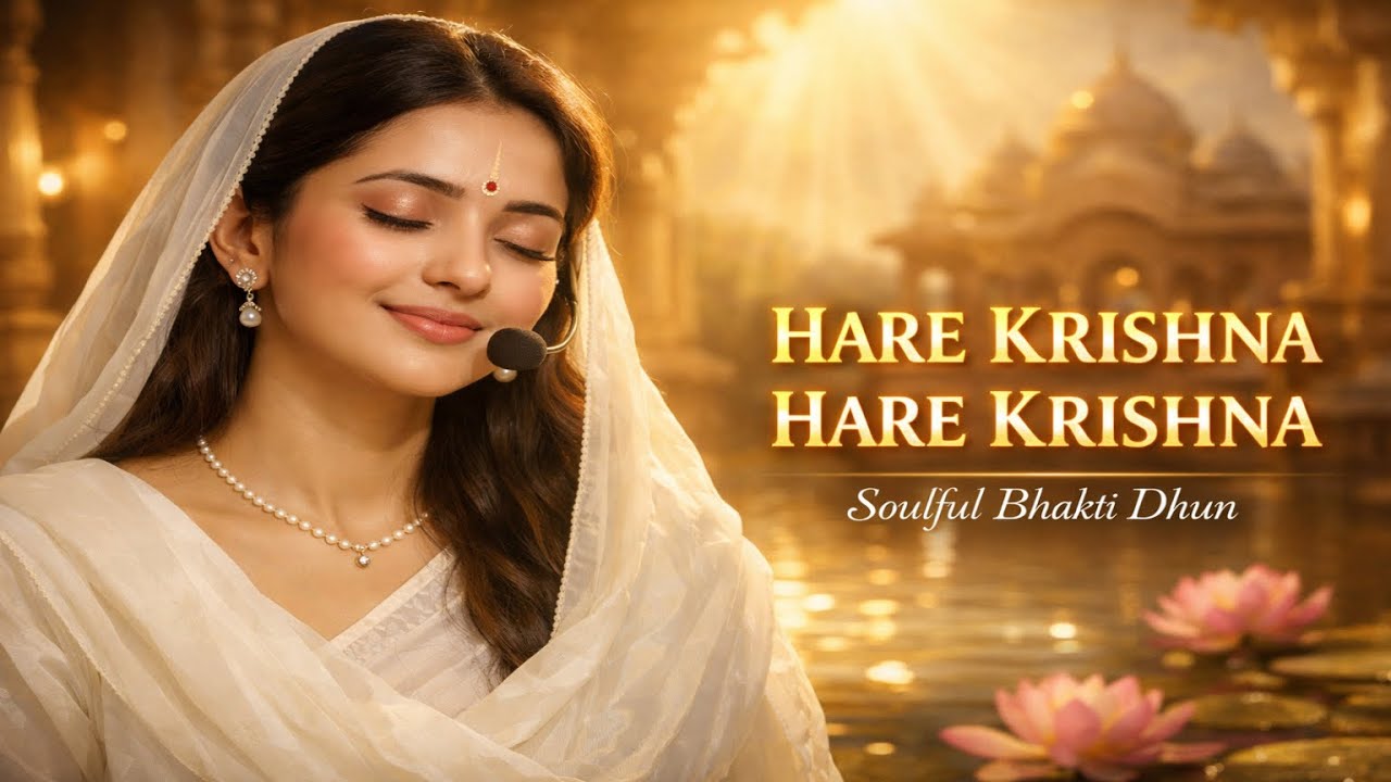 Hare Krishna Hare Krishna 🙏 | Soulful Bhakti Dhun for Peace, Healing & Meditation