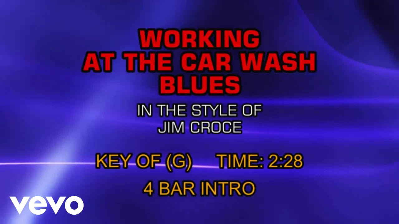 Jim Croce Working At The Car Wash Blues Lyrics Car Retro