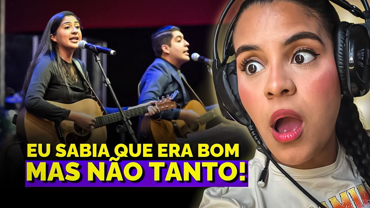PROF DE CANTO IMPACTADA COM CANÇÃO E LOUVOR