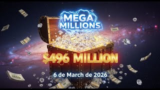 Results Mega Millions Today March 6, 2026 | $496 Million dollars 💰🍀
