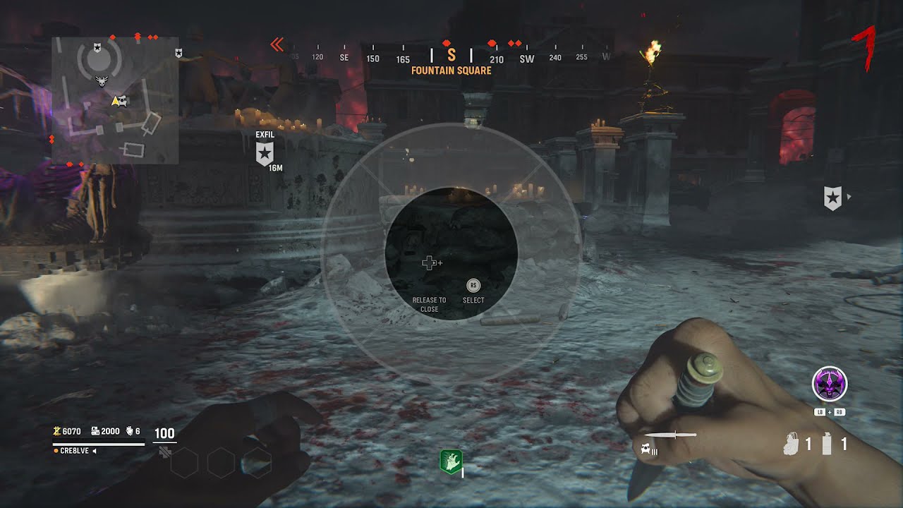 Call of Duty Vanguard Zombies Fully Upgraded Knife! Worst Weapon