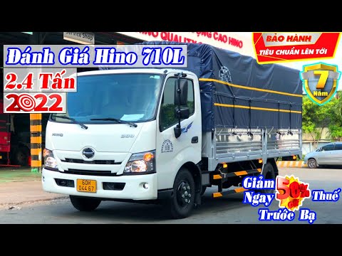 Video Đánh Giá Xe Hino XZU710L 2T4 Thùng Mui Bạt Dài 4m5... - youtube