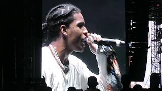 Asap Rocky Performs Wok New Song At Camp Flog Gnaw 2017