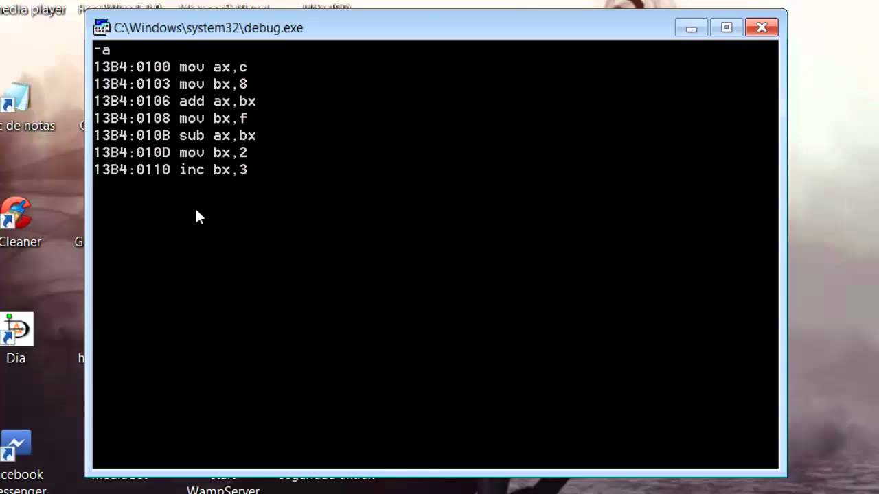 operaciones básicas en debug - YouTube