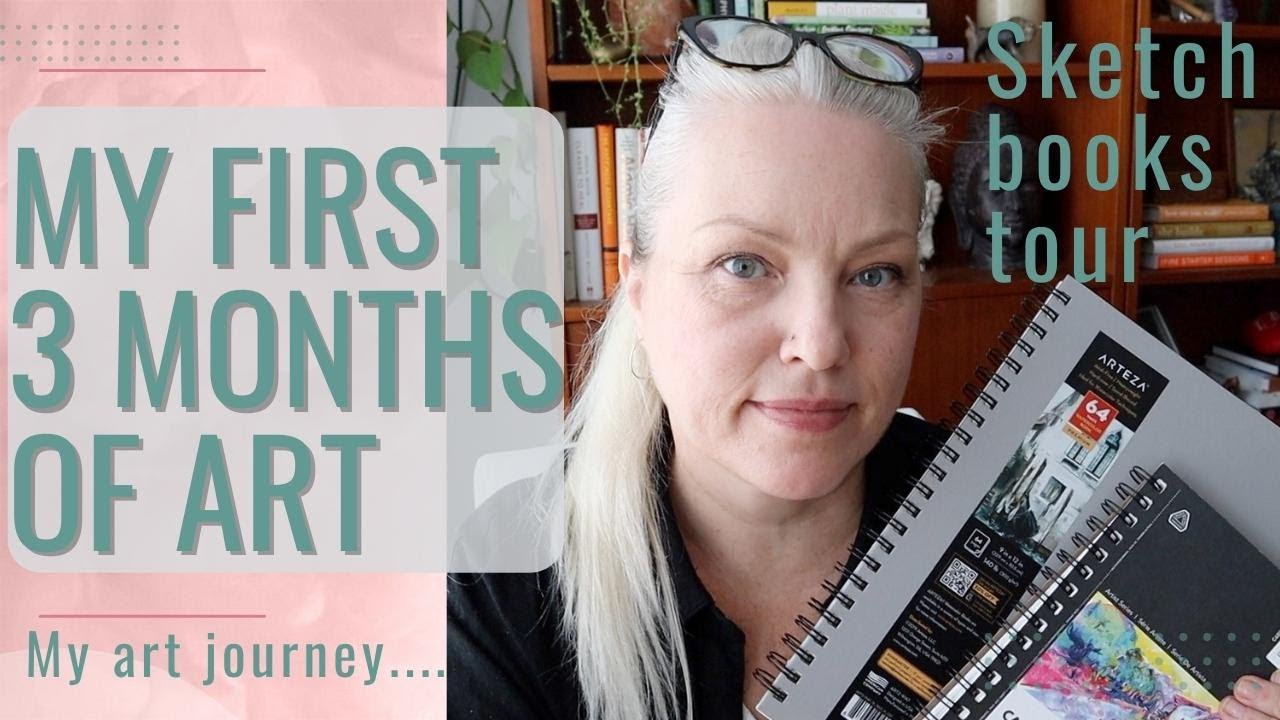 chatty-sketchbook-tour-what-i-have-created-in-the-first-3-months-of-my