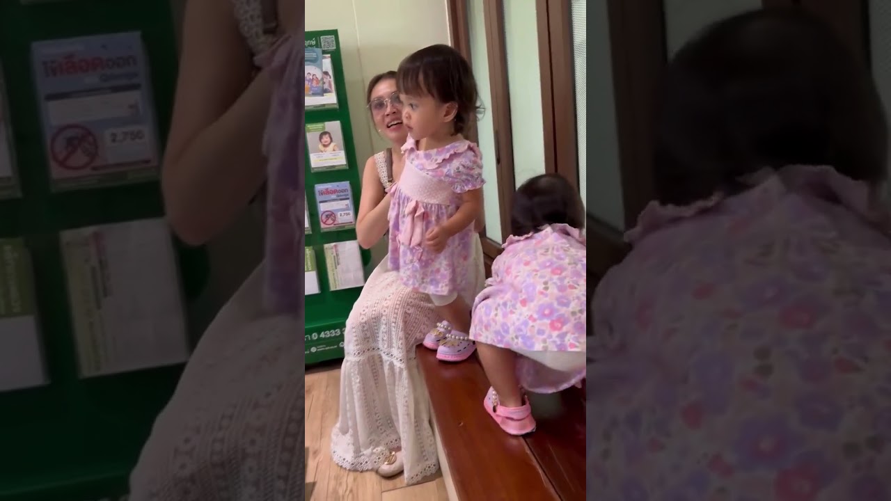 ความชุลมุนเกิดขึ้นเมื่อจะต้องได้ฉีดยา น้องเพชรน้องพลอย