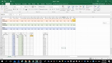 Setting up data for Population Pyramid in excel
