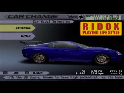 東京ドリーム Tokyo Xtreme Racer 3 (PS2, 2003) - RIDOX Supra in Osaka (720p HD