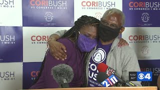 Progressive Cori Bush upsets 10-term incumbent Rep. Lacy Clay