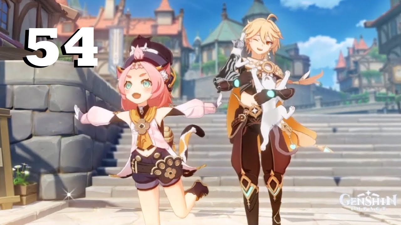 Diona Hangout All Routes - Genshin Impact (原神) Story Gameplay 54 (Chinese Audio, English sub)