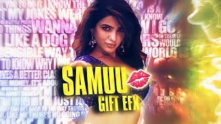 Samantha 😫🔥 Ae Inspired Edit | Alight motion free preset