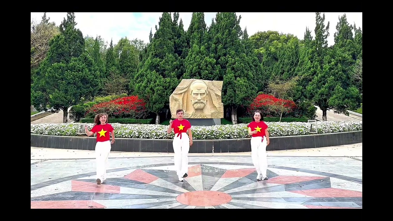 Bài 35 - Con Rồng Cháu Tiên I Shuffle dance I BĐ Nguyễn Lý I Huyen Bich - Ky Hoa Vo - Che Bach Yen