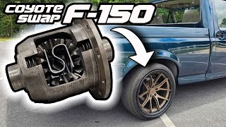 Limited Slip Differential install on our Coyote Swap F150