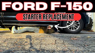 Ford F150 Starter Replacement - No Crank No Start Fixed!