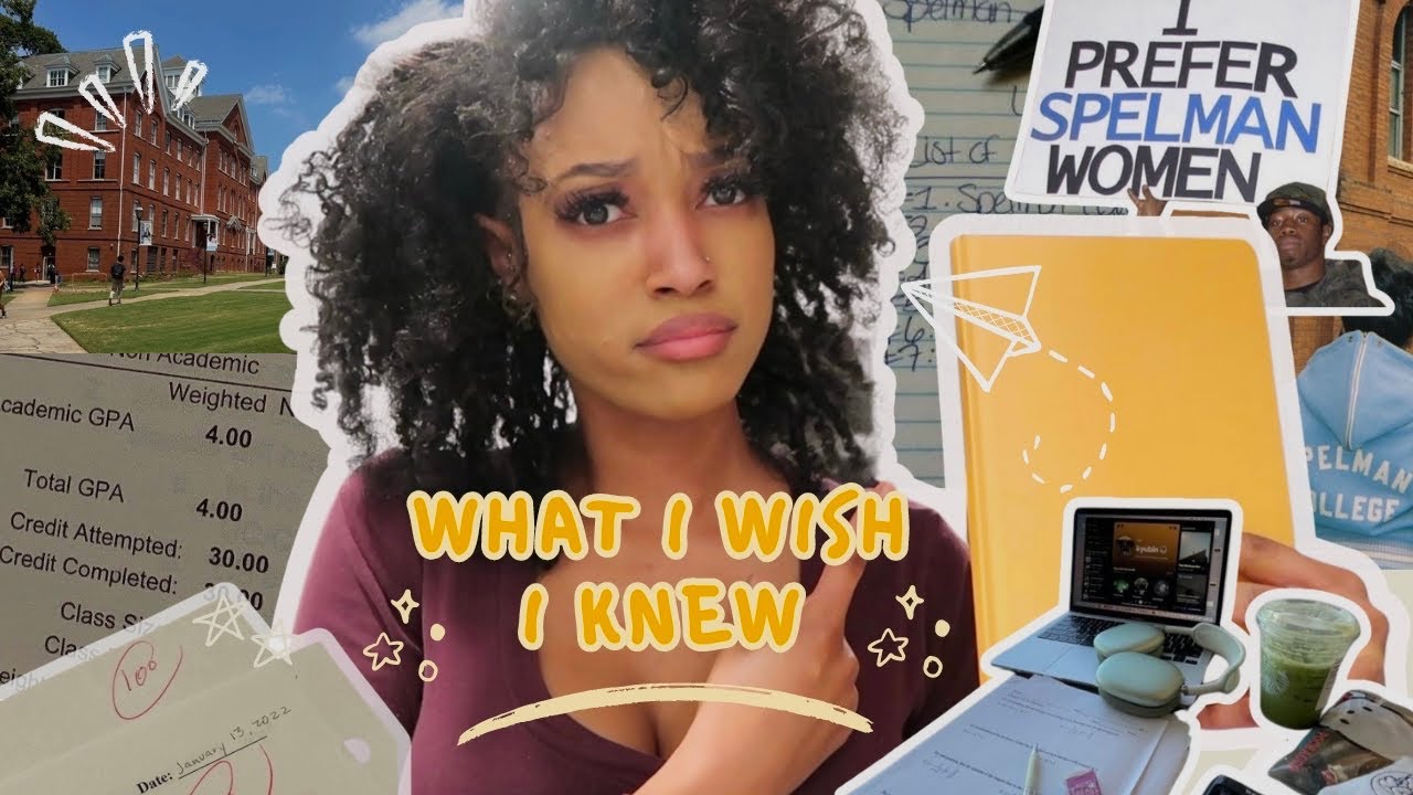 10 THINGS I WISH I KNEW BEFORE COLLEGE | from a GRADUATING SPELMANITE