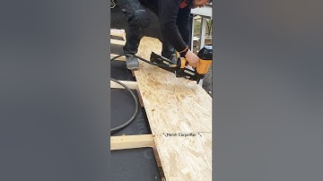 FLEXIBLE TILES - The Foundation Made of OSB Boards is a Very Important Stage #roofingmaterials