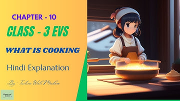 NCERT Solutions: Class 3 EVS Chapter 10 What is cooking With Hindi Explanation