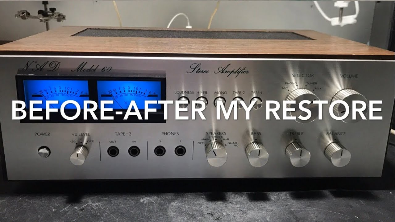 NAD Model60 Restore E Sound Test YouTube NAD Model60 Restore E Sound Test YouTube