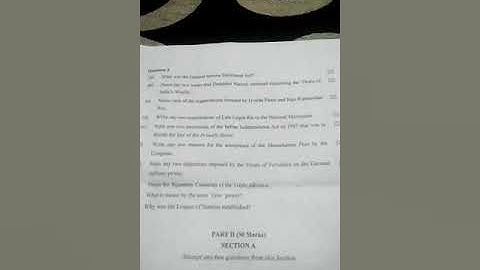 Icse 2019 history civics class 10 paper solved