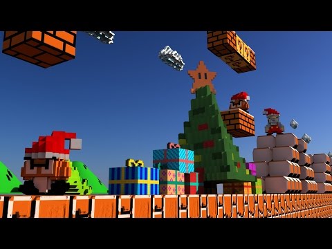 Super Mario Bros 3D 360 VR - Merry Christmas and Happy New Year