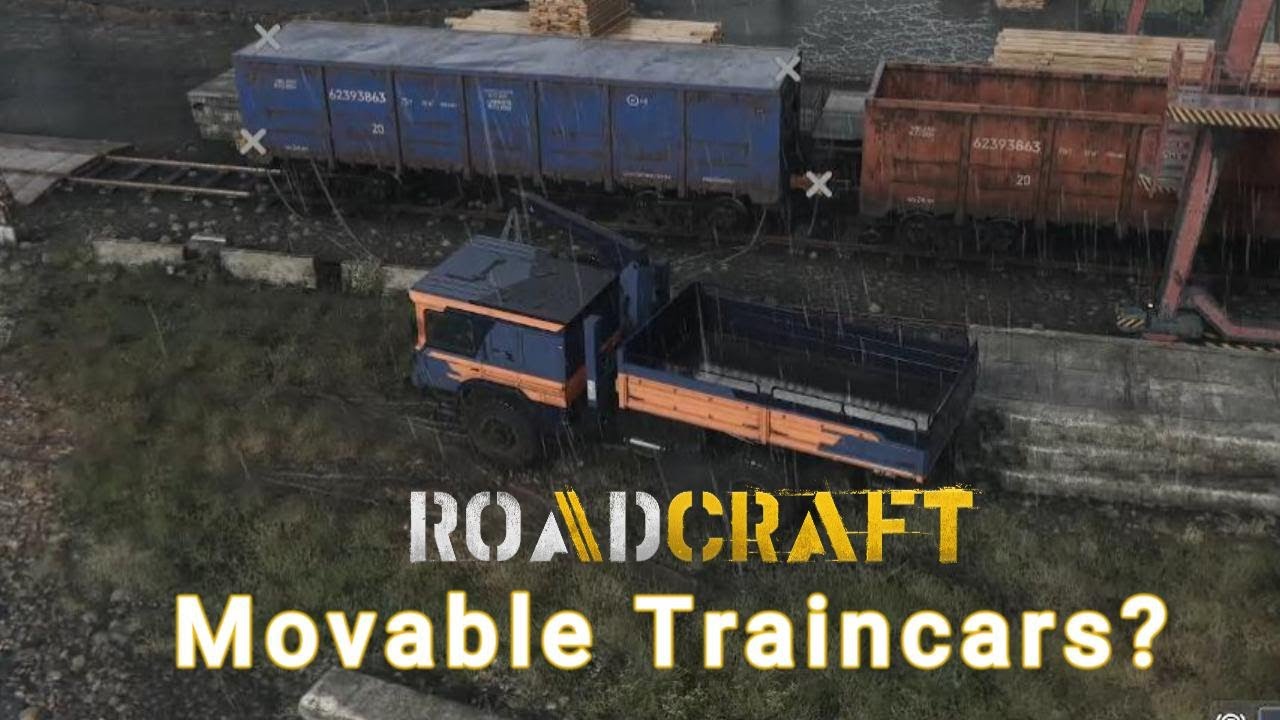 Movable Traincars?? | RoadCraft Tips and Tricks!