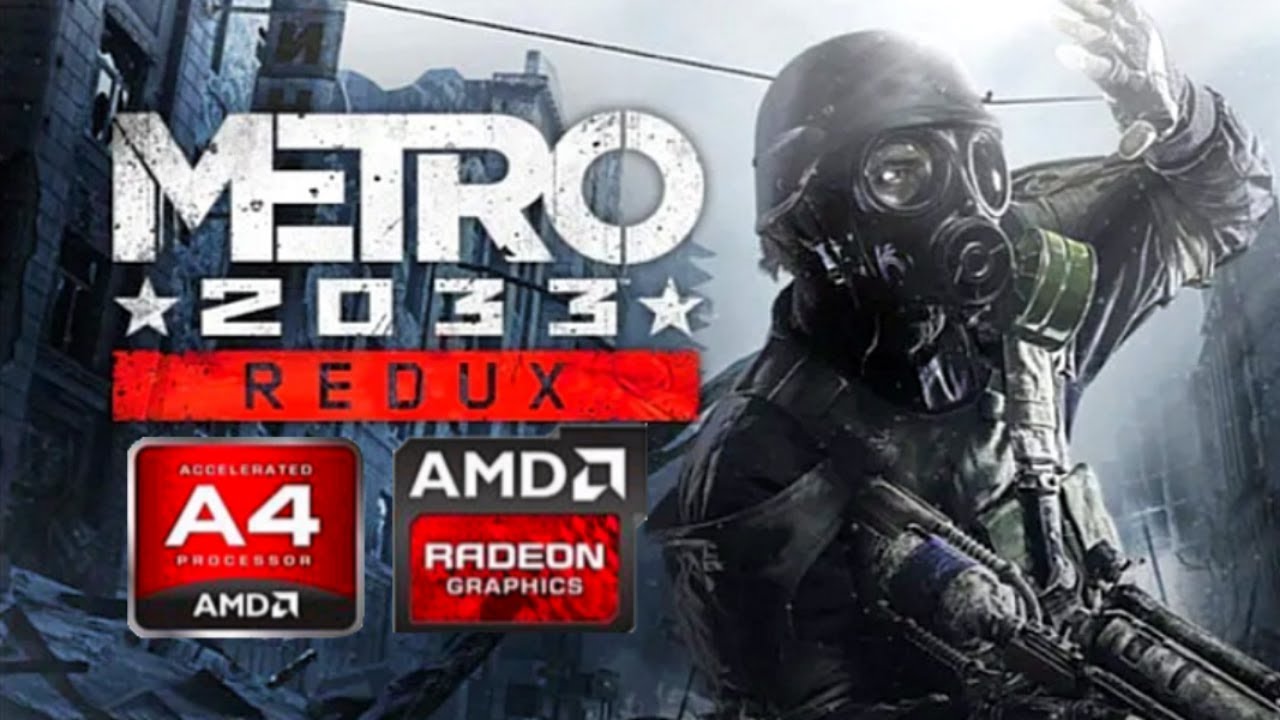 Metro 2033 Redux in |AMD A4-9125 RADEON R3 GRAPHICS| low end laptop ...