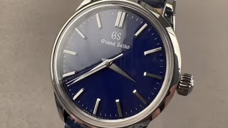 Grand Seiko Elegance Sbgx349 - 34Mm Blue Gekka Dial Hands-On Review & Features Overview