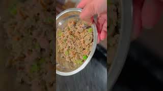 New wet food for Bear & Lexi! Clean, organic, fresh ingredients prepared by Spot & Tango. :)