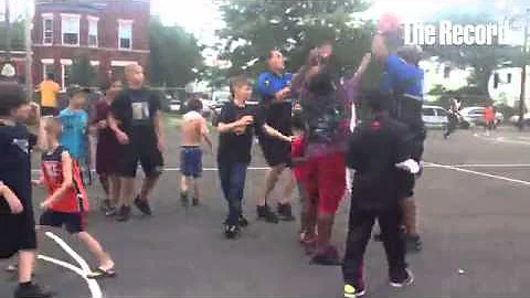 Troy police officers Chris Johnson and Michael Col...