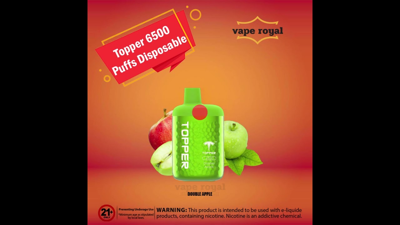 Topper 6500 Puffs Disposable Pod 20mg Nicotine