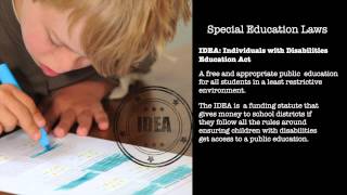 Special Education: An Overview (Part 1 of 4)