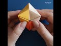 Оригами флексагон: антистресс игрушка за минуту #shorts