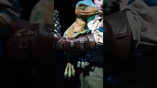 Juric World Exhibition Building Friendship With A Cute Baby Dinosaur Raptor