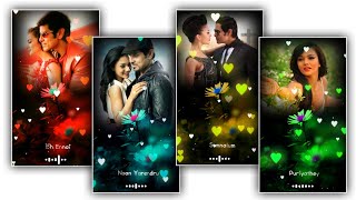 How to Make Love WhatsApp Status Video Editing Kinemaster | Colourful Love Video Editing Tutorial screenshot 3