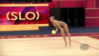Podgorsek Aleksandra Slo - 2019 Rhythmic Worlds, Baku Aze - Qualifications Ball