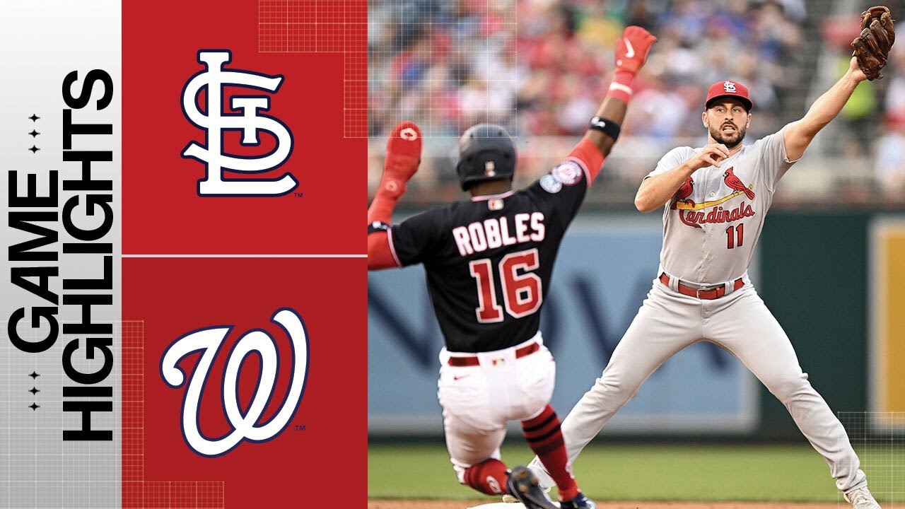 Cardinals vs. Nationals Game Highlights (6/20/23) MLB Highlights