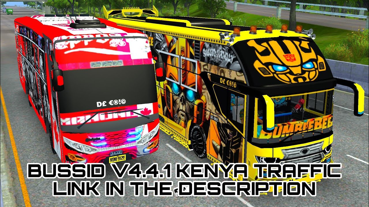 BUSSID GAMEPLAY||VERSION 4.4.1||KENYA TRAFFIC||LINK IN THE DESCRIPTION