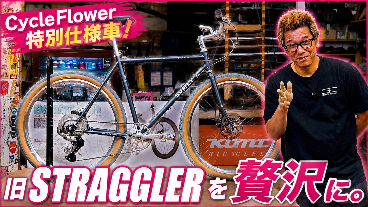 自転車本体 STRUGGLER SURLY STRAGGLER] Transforming an Older Model into a Luxurious City