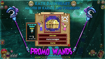 FISHING FOR PROMOTIONAL WANDS IN WIZARD101!!