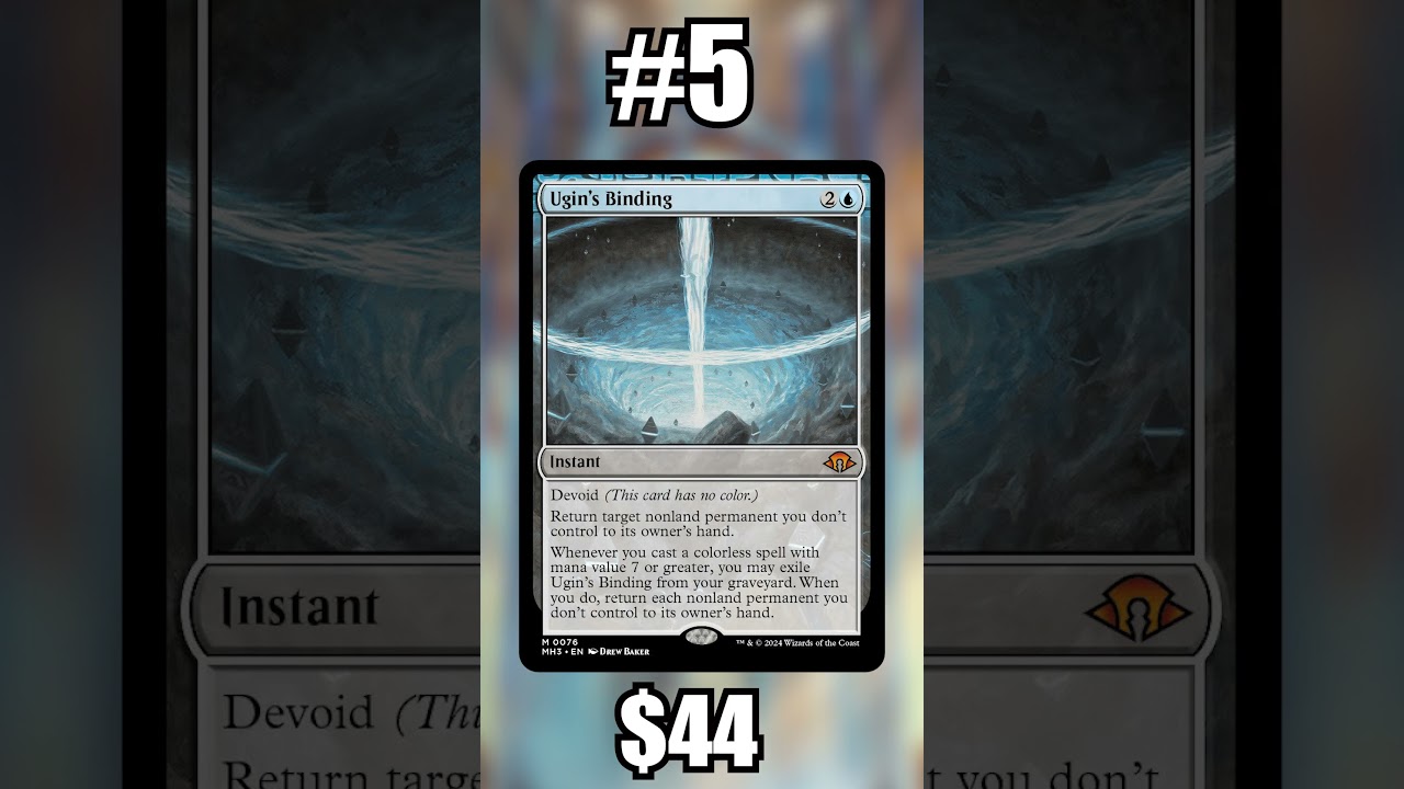 The Most Expensive Cards in Modern Horizons 3 - YouTube