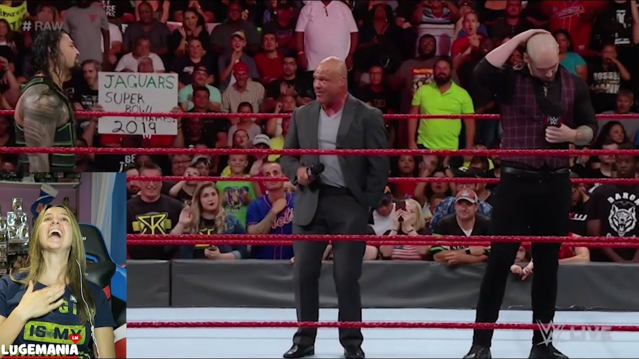 wwe raw 2019 new WWE Raw 8/6/18 Kurt tells Roman to Kick Brocks Butt