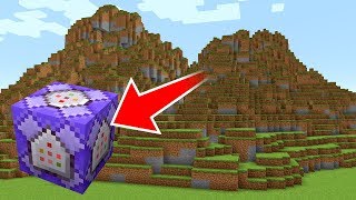 How to Make Custom Mountains With a Magic Wand in Minecraft (Single Command Block)