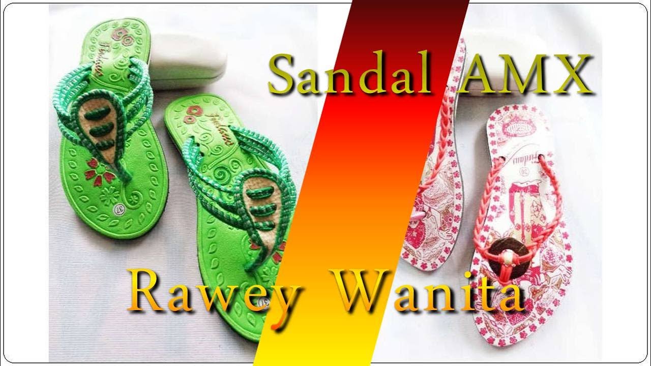 Review Sandal  AMX Rawey Wanita  Sandal  Wanita  Murah 