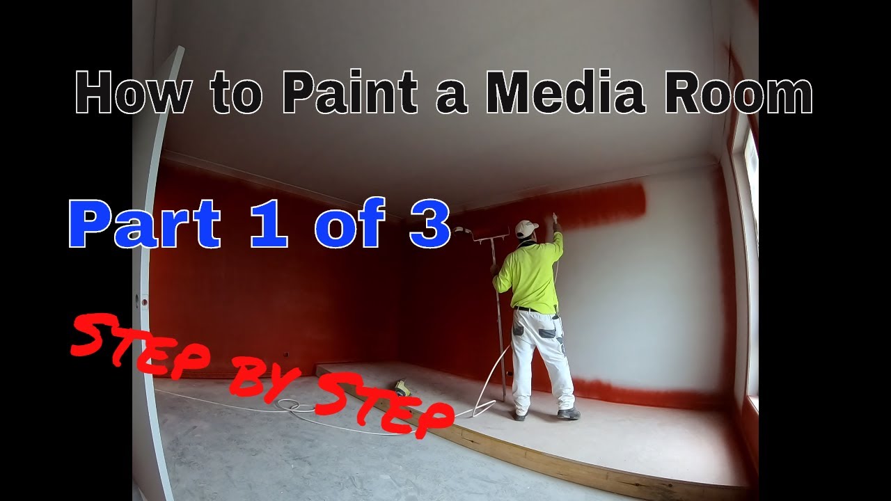 Paint black ceilings and bright red  walls