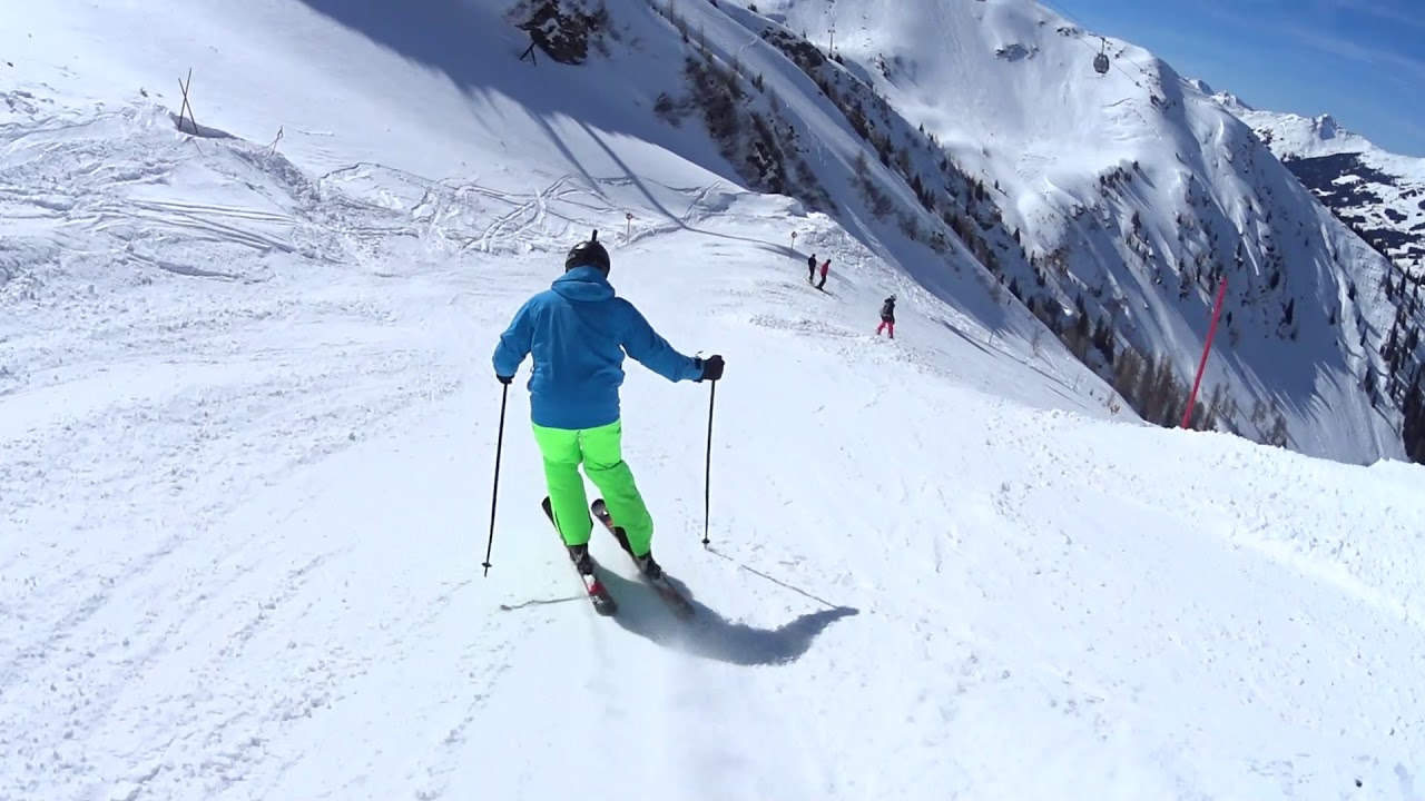 Zell am See, Saalbach, Kitzbuhel skiing march 2019