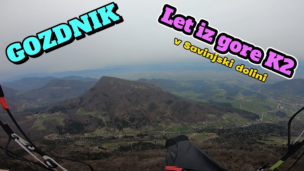 Gozdnik | K2 | Gora sredi Savinjske doline | Jadralno padalstvo