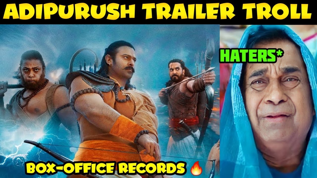 AdiPurush Final Trailer Troll | AdiPurush Trailer | AdiPurush Trailer Reaction | Prabhas|